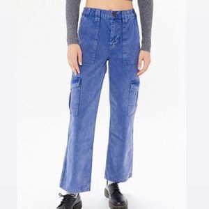Urban Outfitters High Rise Cargo Skate Jeans